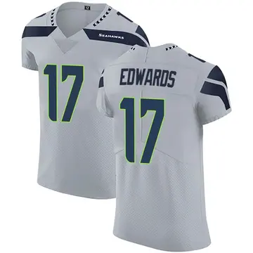 Men's Braylon Edwards Seattle Seahawks Elite Gray Alternate Vapor Untouchable Jersey