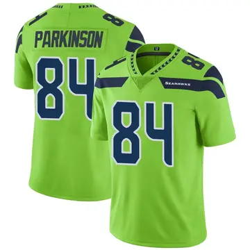 NFL Auction  International Series - Seahawks Colby Parkinson Game Worn  Jersey (11/13/22) Size 42