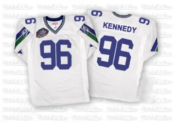 Limited Men's Cortez Kennedy Green Jersey - #96 Football Seattle Seahawks  100th Season Rush Vapor Untouchable Size 40/M