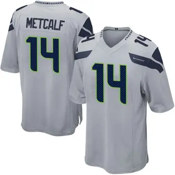 Youth Limited Seattle Seahawks NO.14 DK Metcalf Color Rush Neon Jersey -  Green