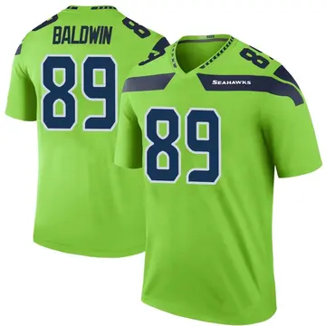 OuterStuff Doug Baldwin Seattle Seahawks #89 Navy Blue Youth