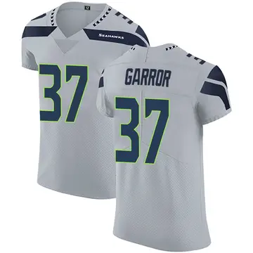 Men's Eric Garror Seattle Seahawks Elite Gray Alternate Vapor Untouchable Jersey