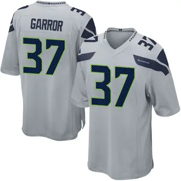 Men's Eric Garror Seattle Seahawks Game Gray Alternate Jersey