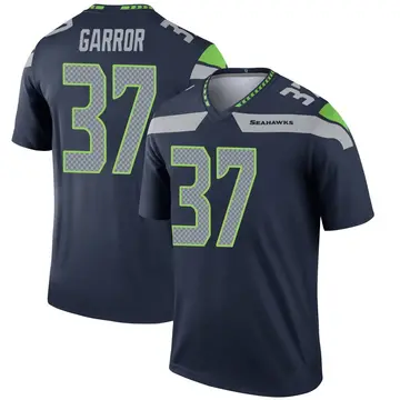 Men's Eric Garror Seattle Seahawks Legend Navy Jersey