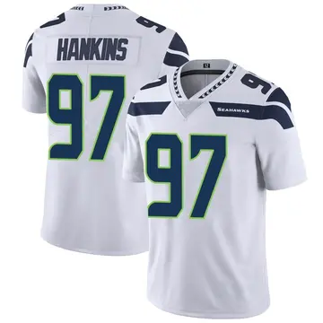 Men's Johnathan Hankins Seattle Seahawks Limited White Vapor Untouchable Jersey