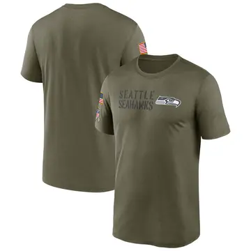 Tshirtsedge Riq Woolen Legend Salute to Service T-Shirt - Olive