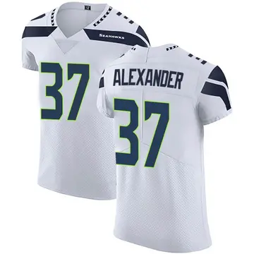 Limited Men's Shaun Alexander Green Jersey - #37 Football Seattle Seahawks  100th Season Rush Vapor Untouchable Size 40/M