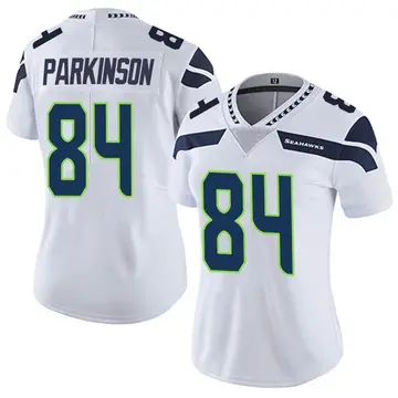 NFL Auction  International Series - Seahawks Colby Parkinson Game Worn  Jersey (11/13/22) Size 42