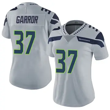 Women's Eric Garror Seattle Seahawks Limited Gray Alternate Vapor Untouchable Jersey