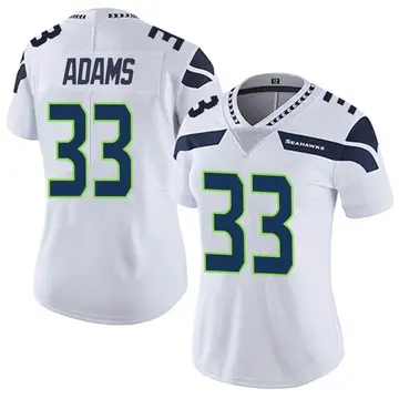 Seattle Seahawks #33 Jamal Adams Nike Team Hero 1 Vapor Limited NFL 100  Jersey White