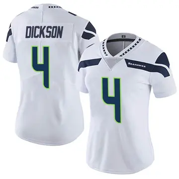 Limited Men's Ed Dickson Silver Jersey - #84 Football Seattle Seahawks  100th Season Inverted Legend Size 40/M