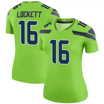 Tyler Lockett #16 Green Youth Name & Number Jersey Shirt – Sports Fanz